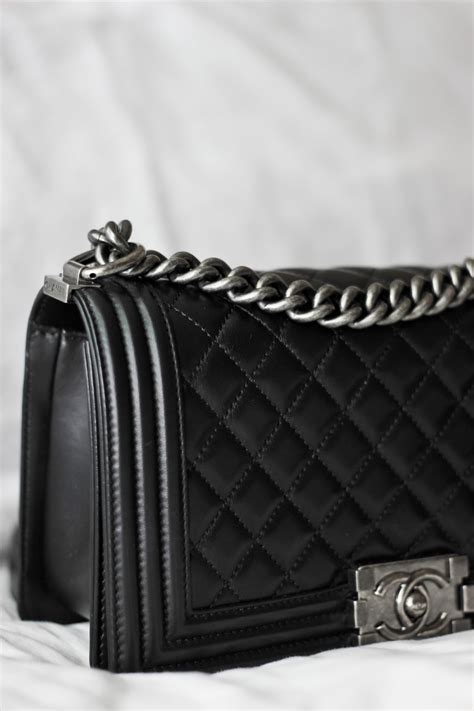 chanel le boy new medium size|Chanel boys handbags.